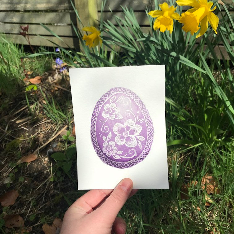 Etched Egg Original