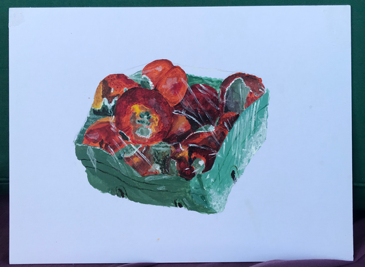 Mouldy Nectarines Painting