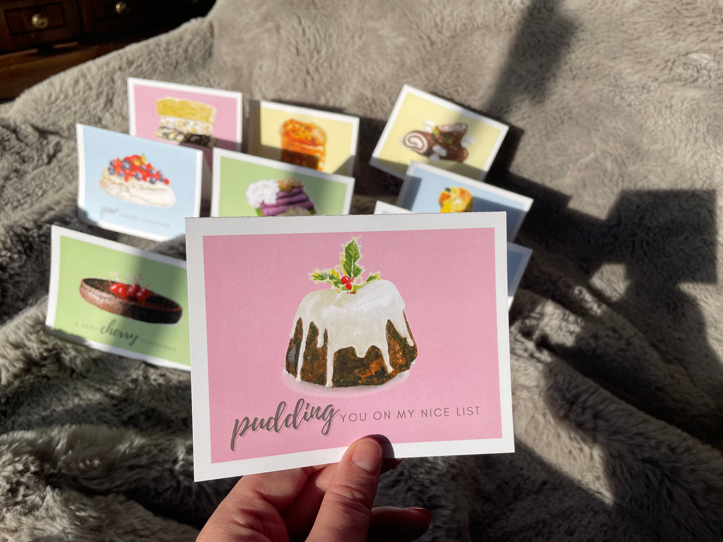 Pastel Christmas Card Packs