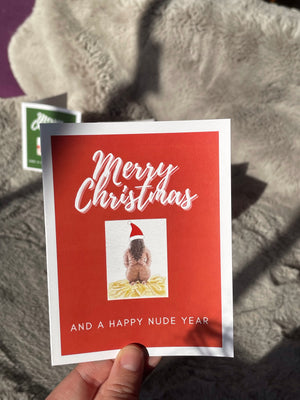 Mini Nude Holiday Cards
